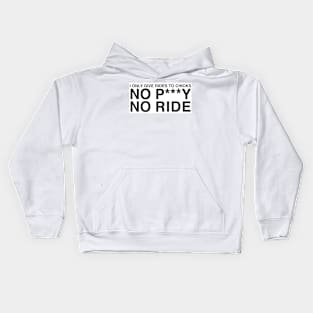 Chicks only Kids Hoodie